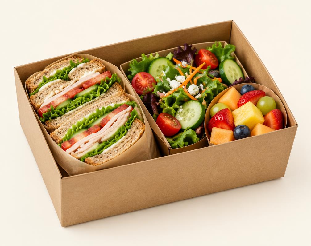 Comida en caja individual
